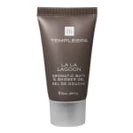Gel douche « La La Lagoon » Temple Spa, tube brun avec bonnet givré, 8,10 oz/25 ml